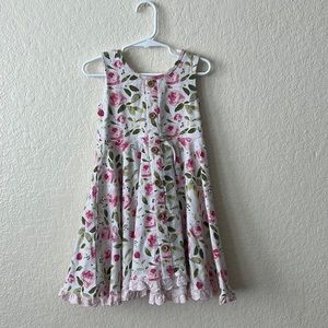 Sweet Honey 5Y Sleeveless Floral Dress